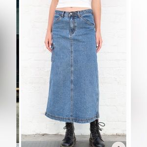 Brandy Melville Kenzie 90s Denim Skirt